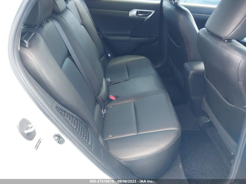 2013 LEXUS CT 200H HYBRID - JTHKD5BH2D2168857