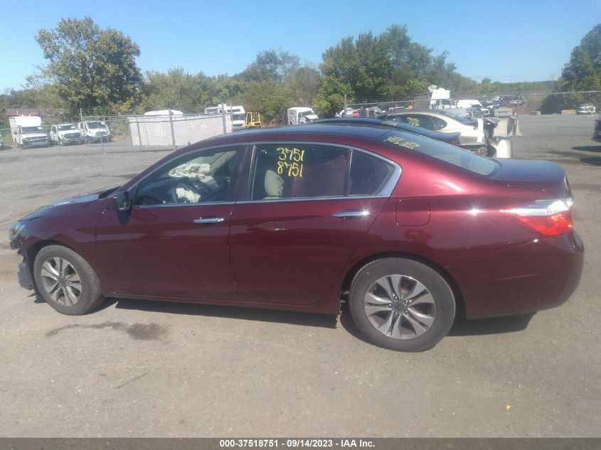 2015 HONDA ACCORD SEDAN LX - 1HGCR2F32FA185396