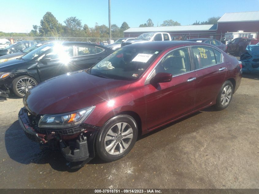 2015 HONDA ACCORD SEDAN LX - 1HGCR2F32FA185396