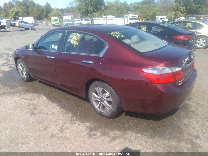 2015 HONDA ACCORD SEDAN LX - 1HGCR2F32FA185396
