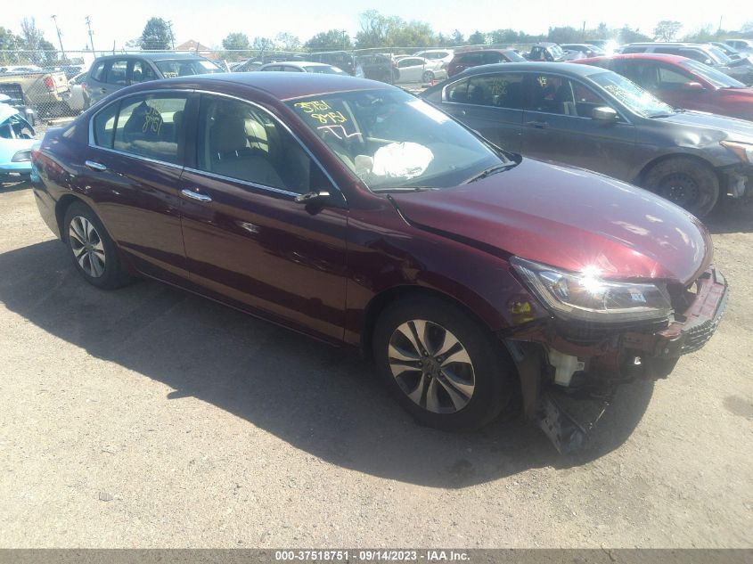 2015 HONDA ACCORD SEDAN LX - 1HGCR2F32FA185396