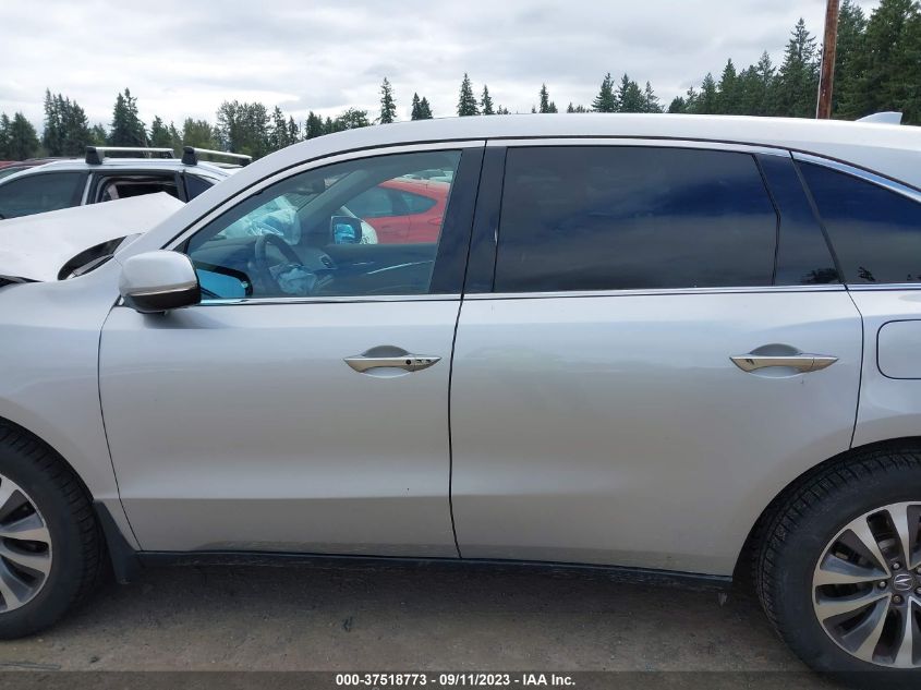 2014 ACURA MDX NAV PKG - 5FRYD4H45EB505805