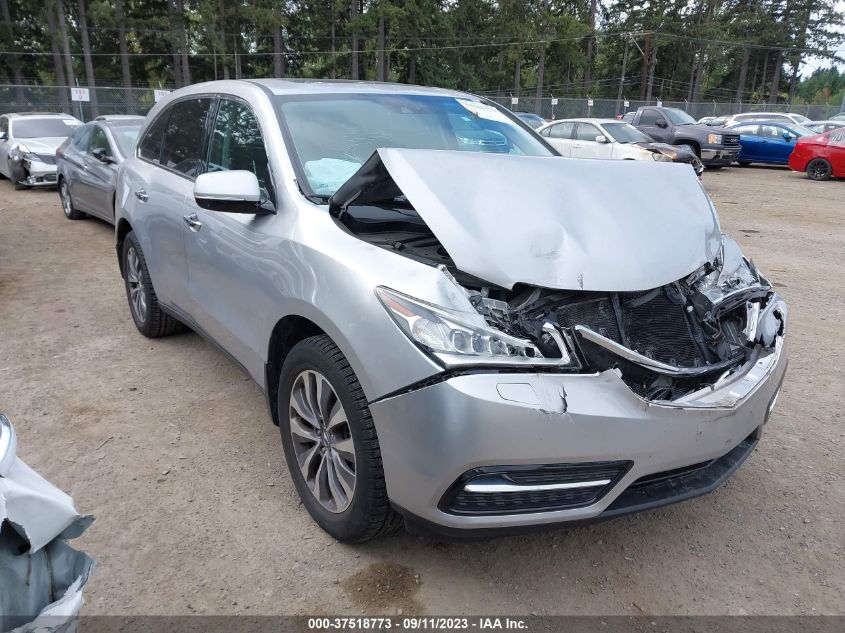 2014 ACURA MDX NAV PKG - 5FRYD4H45EB505805