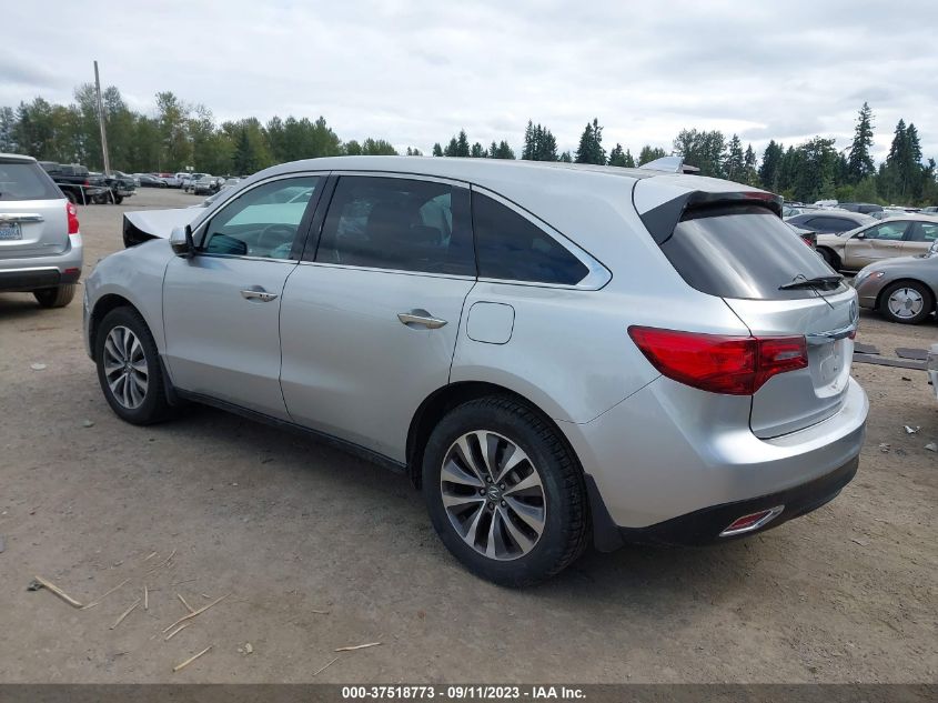 2014 ACURA MDX NAV PKG - 5FRYD4H45EB505805