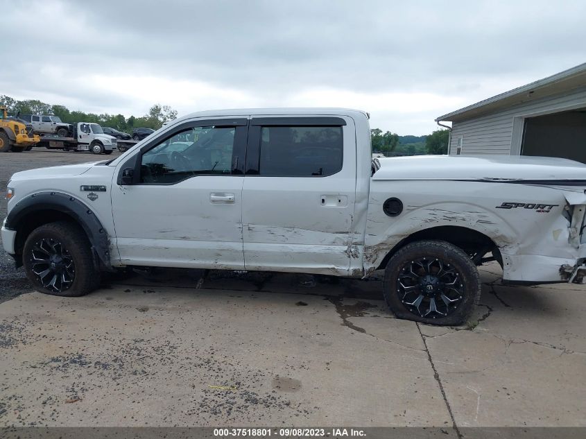 VIN 1FTEW1EP8JFB66748 2018 FORD F-150 XL/XLT/LARIAT