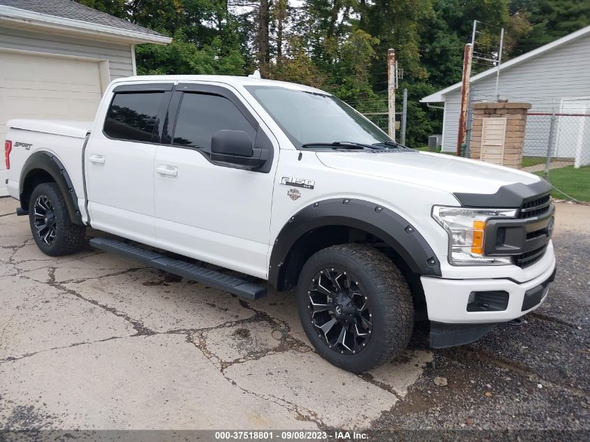 VIN 1FTEW1EP8JFB66748 2018 FORD F-150 XL/XLT/LARIAT
