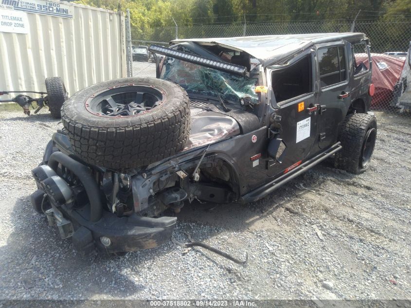 2016 JEEP WRANGLER UNLIMITED RUBICON HARD ROCK - 1C4HJWFG9GL344250
