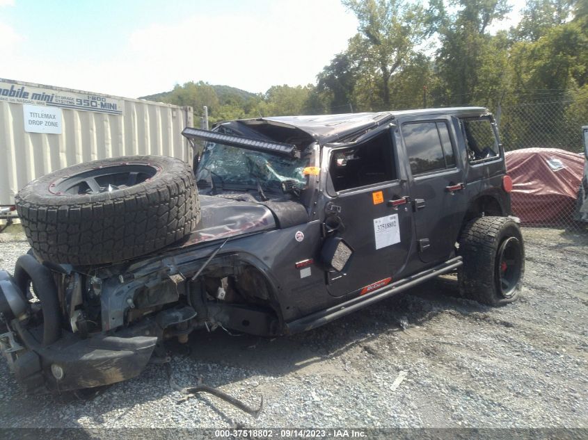 2016 JEEP WRANGLER UNLIMITED RUBICON HARD ROCK - 1C4HJWFG9GL344250