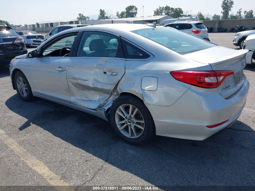 2016 HYUNDAI SONATA 2.4L SE - 5NPE24AF6GH360607