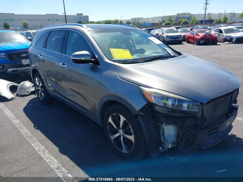 2016 KIA SORENTO EX - 5XYPH4A58GG093413