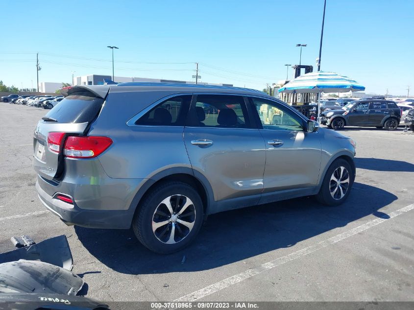 2016 KIA SORENTO EX - 5XYPH4A58GG093413