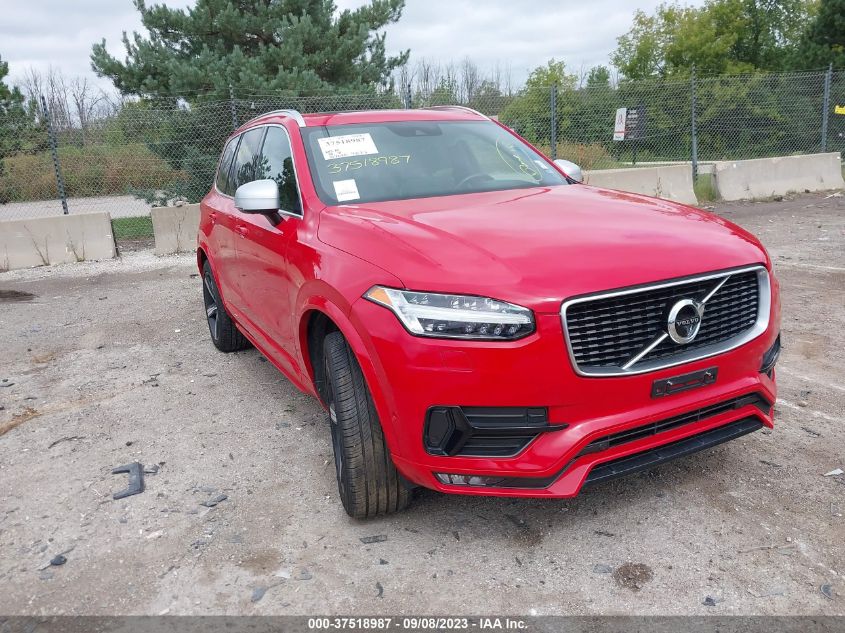 2016 VOLVO XC90 T6 - YV4A22PMXG1052207