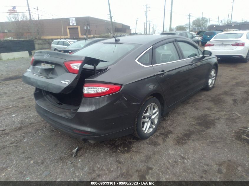 2016 FORD FUSION SE - 3FA6P0HD6GR135092