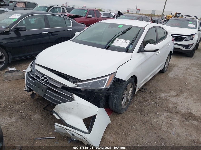 VIN 5NPD84LF2KH408572 2019 HYUNDAI ELANTRA SEL/VALUE/LIMITED