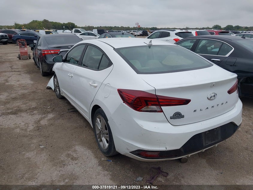 VIN 5NPD84LF2KH408572 2019 HYUNDAI ELANTRA SEL/VALUE/LIMITED