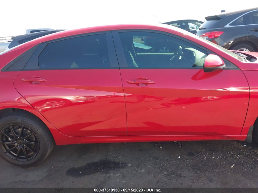 VIN 5NPLM4AG5NH076280 2022 HYUNDAI ELANTRA SEL