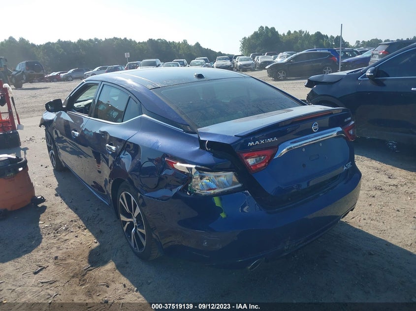 VIN 1N4AA6AP1JC371982 2018 NISSAN MAXIMA 3.5S/SV/SL/SR/PLAT