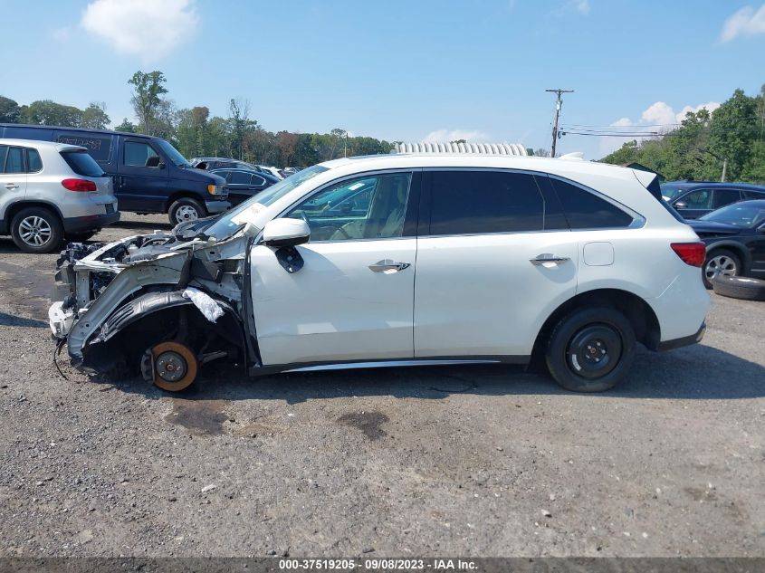 2017 ACURA MDX W/TECHNOLOGY PKG - 5FRYD4H51HB022860