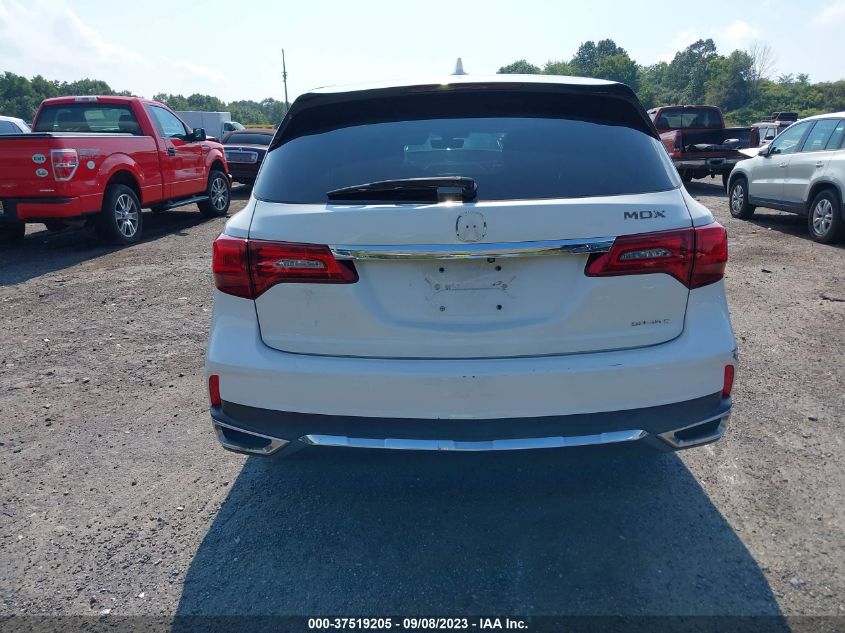 2017 ACURA MDX W/TECHNOLOGY PKG - 5FRYD4H51HB022860