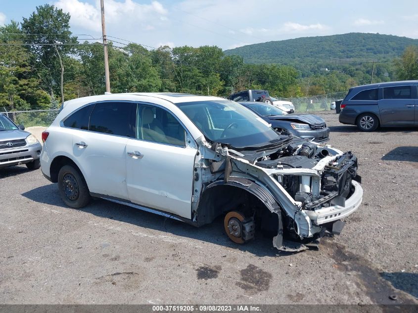 2017 ACURA MDX W/TECHNOLOGY PKG - 5FRYD4H51HB022860