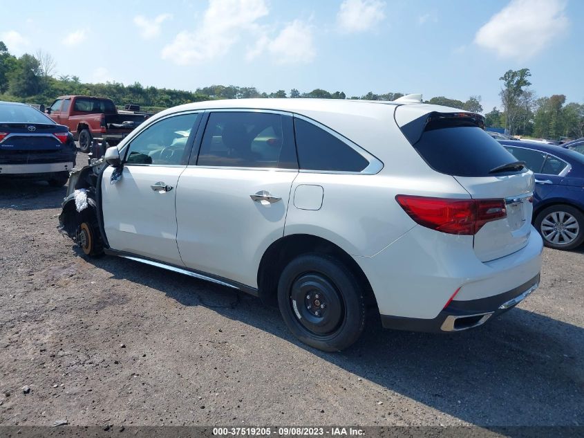 2017 ACURA MDX W/TECHNOLOGY PKG - 5FRYD4H51HB022860