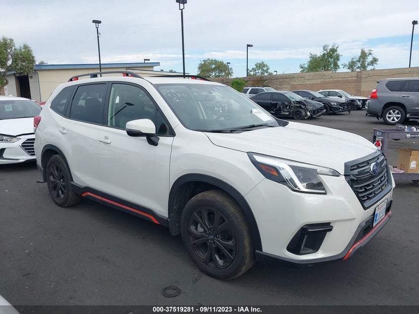 VIN JF2SKAJC6NH504810 2022 SUBARU FORESTER SPORT