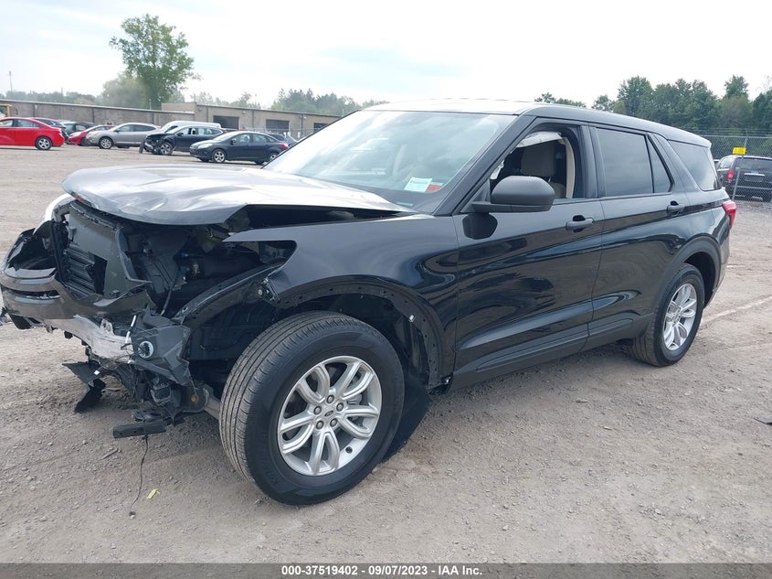 VIN 1FMSK8BH6MGA36353 2021 FORD EXPLORER BASE