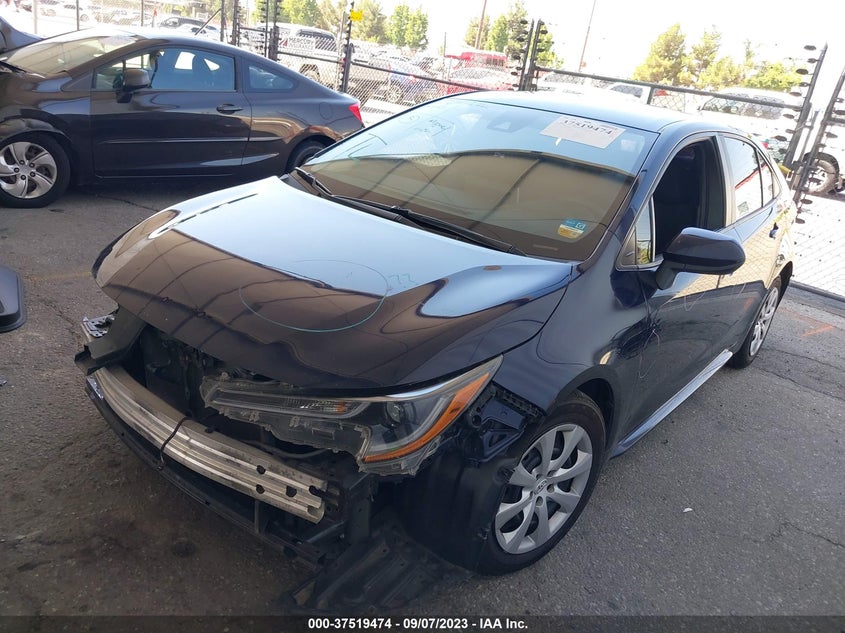 VIN 5YFEPRAE7LP050047 2020 TOYOTA COROLLA LE