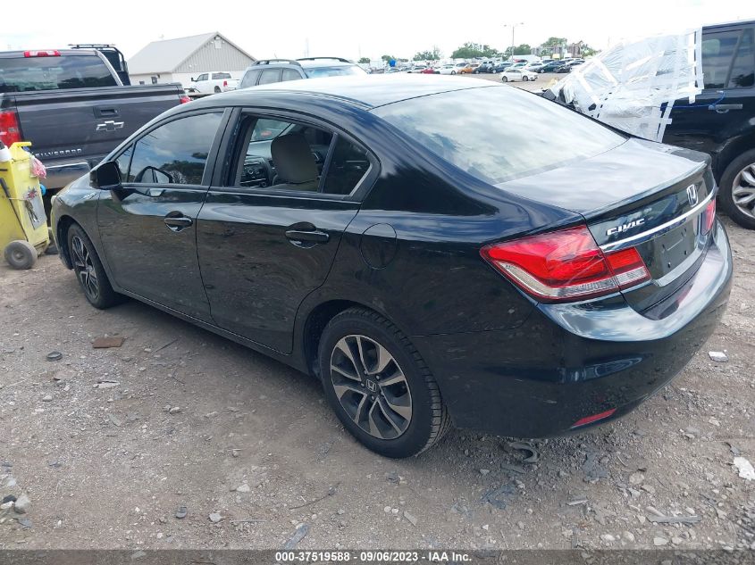 2013 HONDA CIVIC SDN EX - 19XFB2F83DE023329