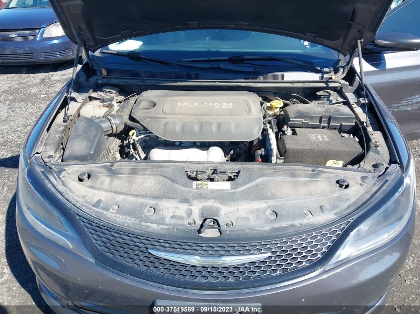 2015 CHRYSLER 200 S - 1C3CCCBB5FN715652