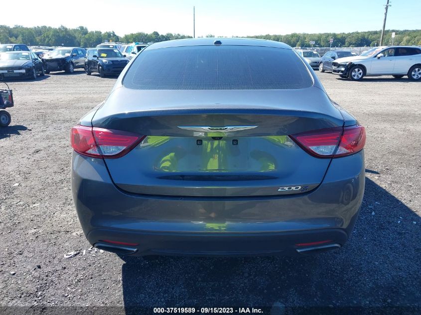 2015 CHRYSLER 200 S - 1C3CCCBB5FN715652