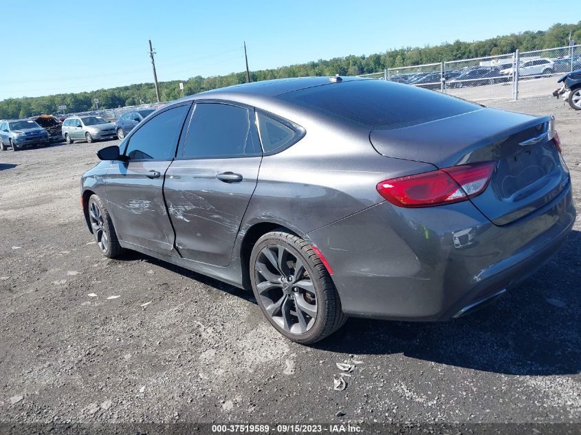 2015 CHRYSLER 200 S - 1C3CCCBB5FN715652