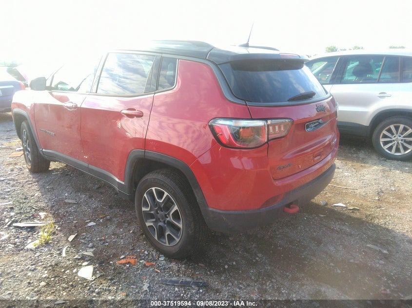 VIN 3C4NJDDB7LT184429 2020 JEEP COMPASS TRAILHAWK
