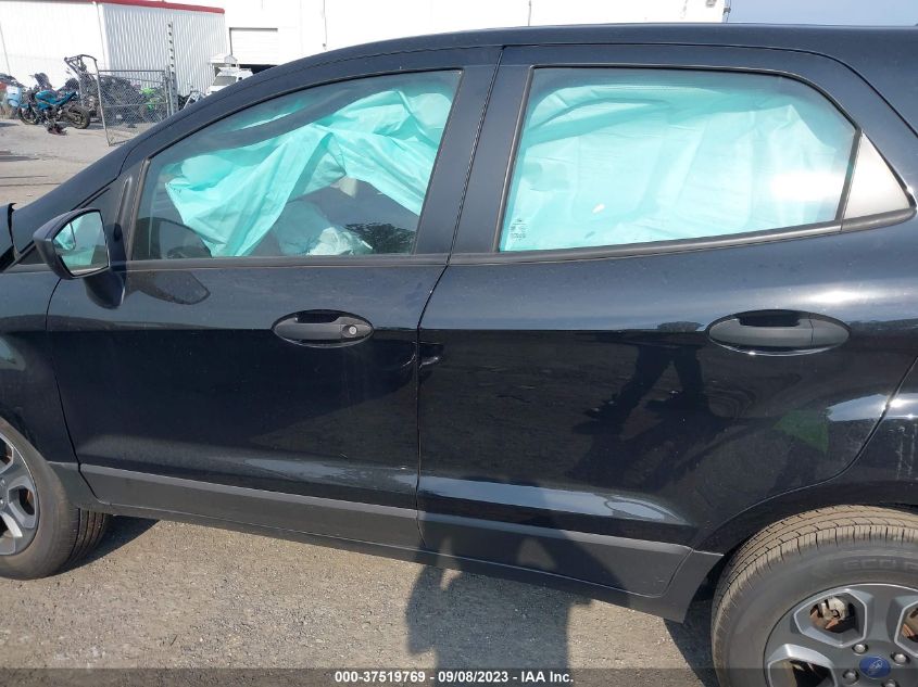 2020 FORD ECOSPORT S - MAJ3S2FE3LC379039