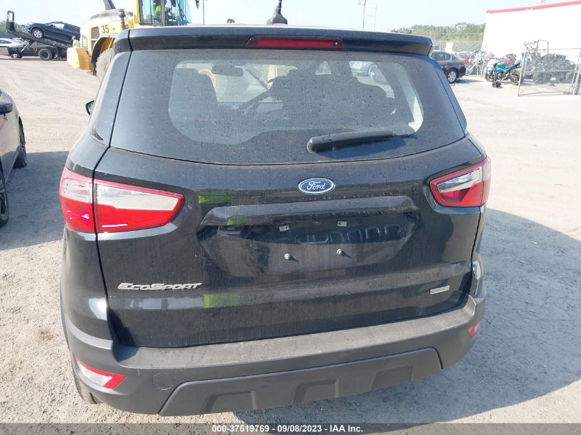 2020 FORD ECOSPORT S - MAJ3S2FE3LC379039