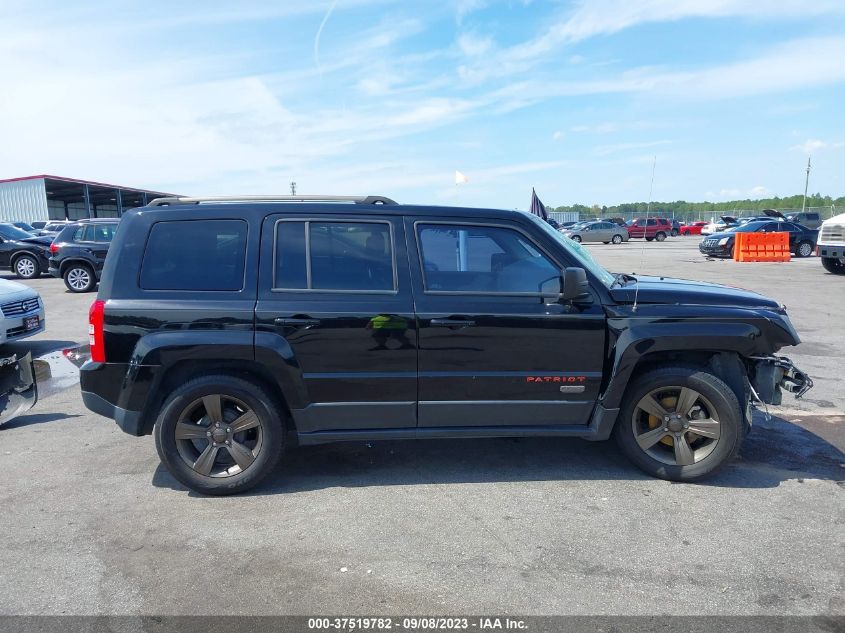 2017 JEEP PATRIOT 75TH ANNIVERSARY EDITION - 1C4NJPBB7HD136866