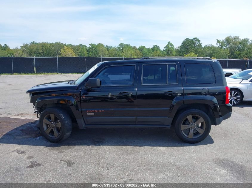 2017 JEEP PATRIOT 75TH ANNIVERSARY EDITION - 1C4NJPBB7HD136866
