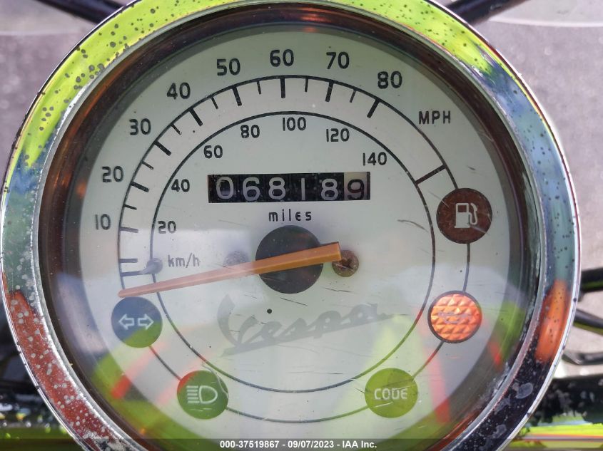 2009 PIAGGIO FLY 150 ZAPM578F694001744