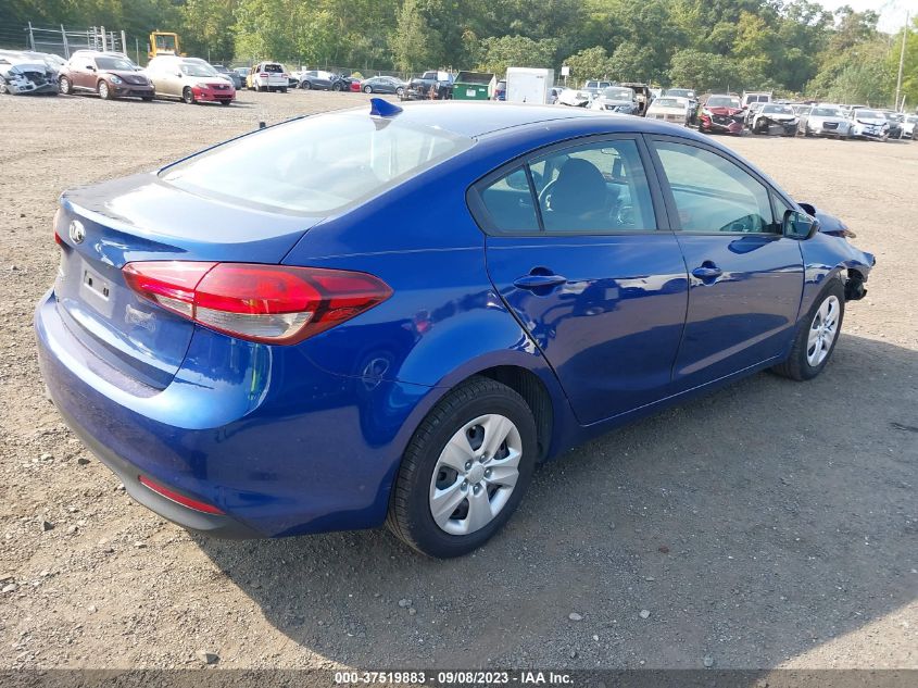 2017 KIA FORTE LX - 3KPFK4A72HE141338