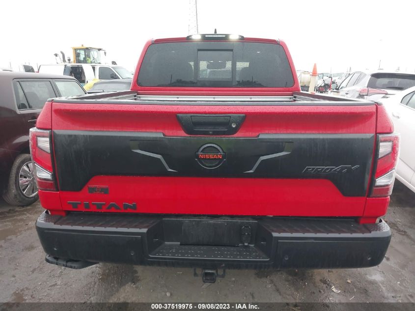 2022 NISSAN TITAN SV/SL/PRO-4X/PLATINUM RES - 1N6AA1ED9NN104514