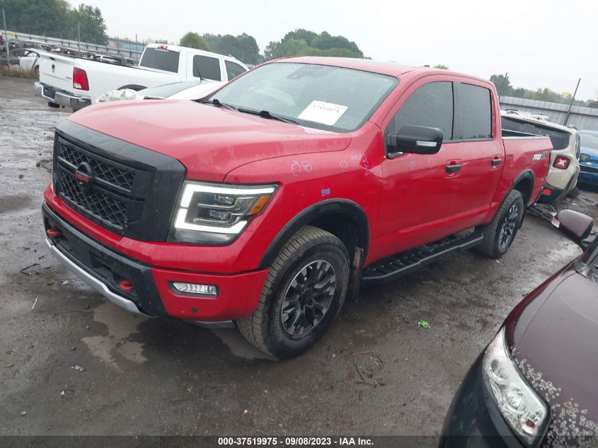 2022 NISSAN TITAN SV/SL/PRO-4X/PLATINUM RES - 1N6AA1ED9NN104514