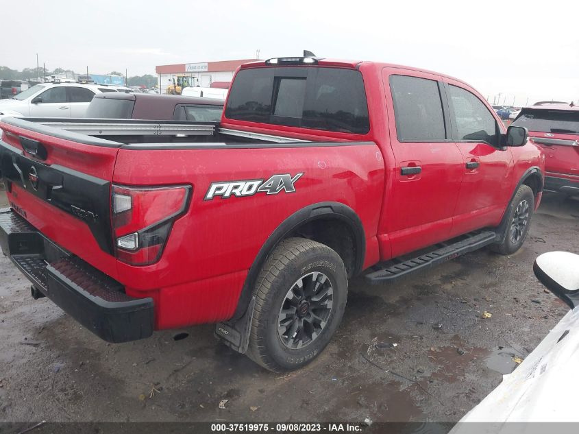 2022 NISSAN TITAN SV/SL/PRO-4X/PLATINUM RES - 1N6AA1ED9NN104514