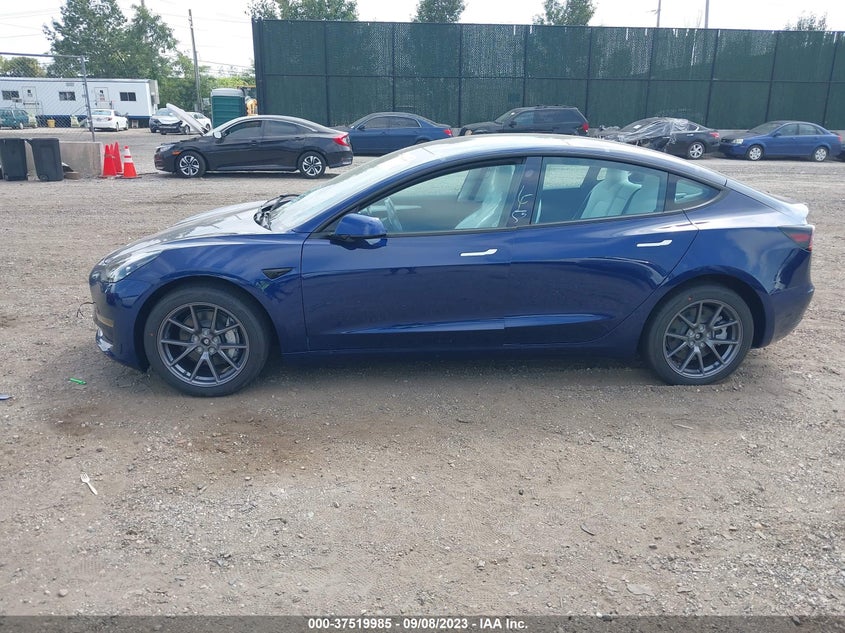 VIN 5YJ3E1EB1PF635609 2023 TESLA MODEL 3