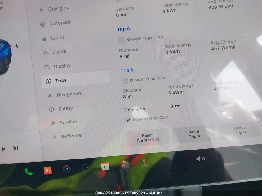 VIN 5YJ3E1EB1PF635609 2023 TESLA MODEL 3