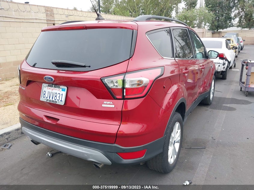 VIN 1FMCU0HD3JUD59969 2018 FORD ESCAPE SEL