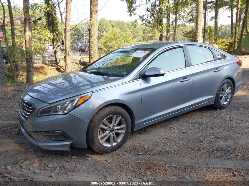 2015 HYUNDAI SONATA 2.4L SE - 5NPE24AF2FH120663