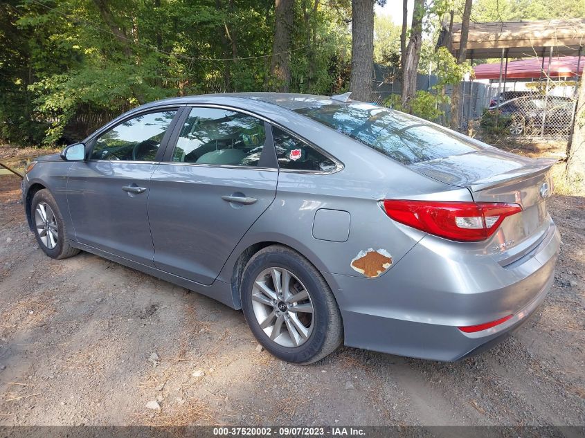 2015 HYUNDAI SONATA 2.4L SE - 5NPE24AF2FH120663