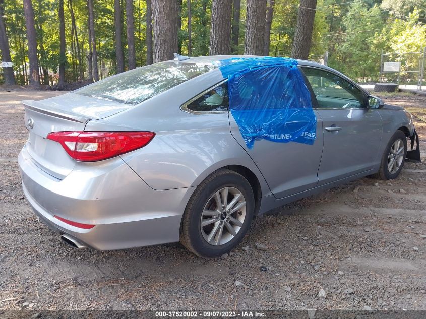 2015 HYUNDAI SONATA 2.4L SE - 5NPE24AF2FH120663