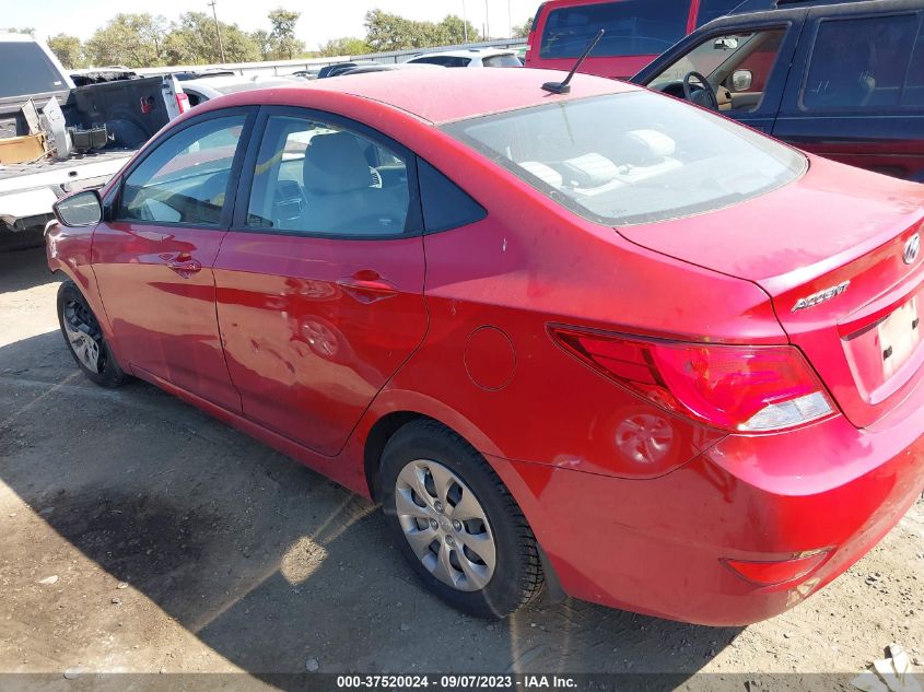 2017 HYUNDAI ACCENT SE - KMHCT4AE1HU267850