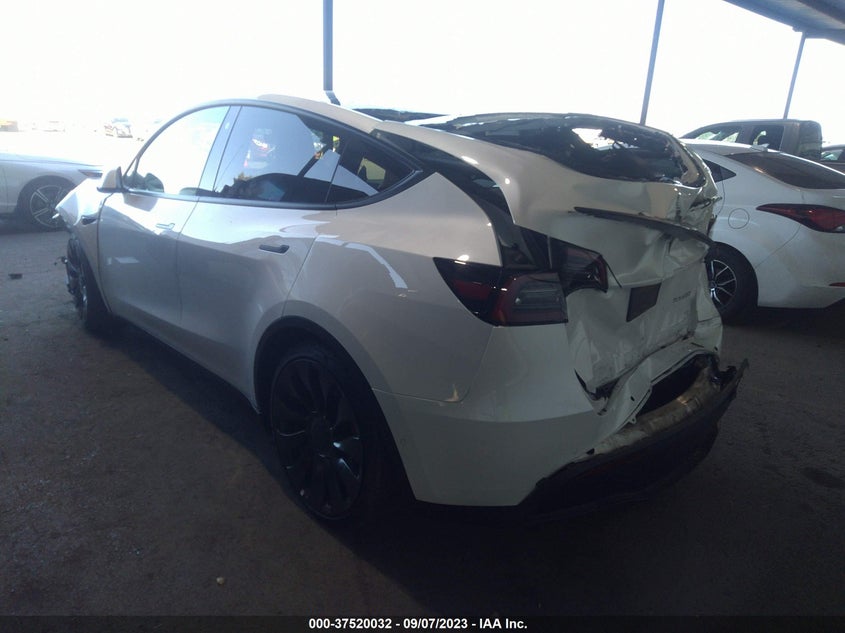 VIN 7SAYGDEF6NF410560 2022 TESLA MODEL Y PERFORMANCE